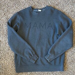 Dark Gray ‘MAMA' Men's Sweater